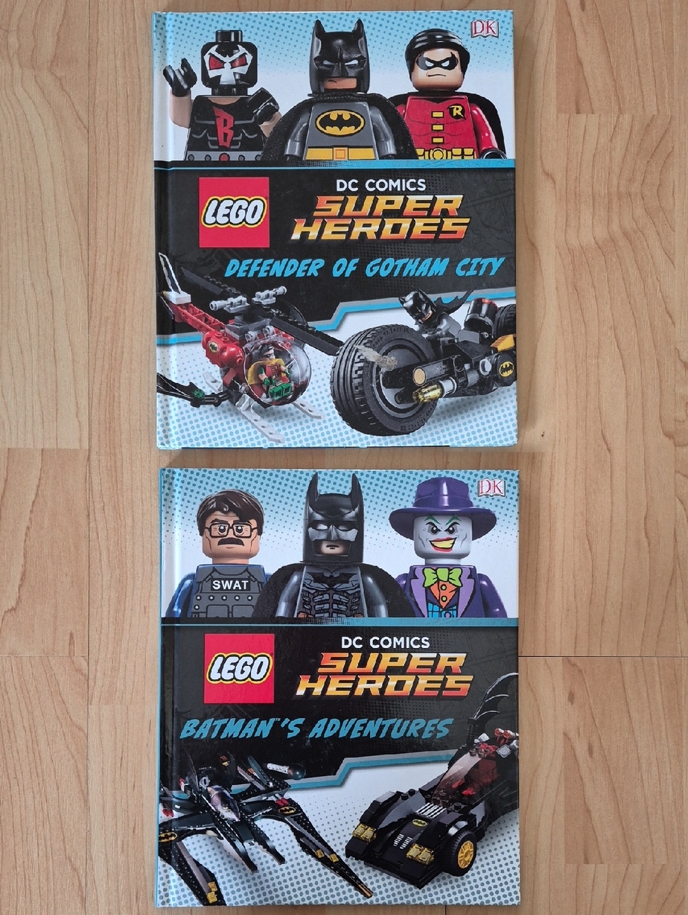 Lego DC Super Heroes Books – Hard Covers, 2 Books